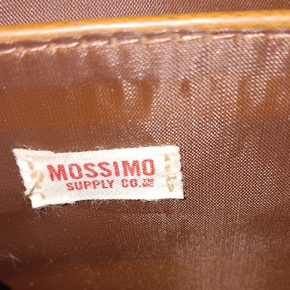 Brown Crossbody Bag Unique Rectangular Design Wit… - image 6